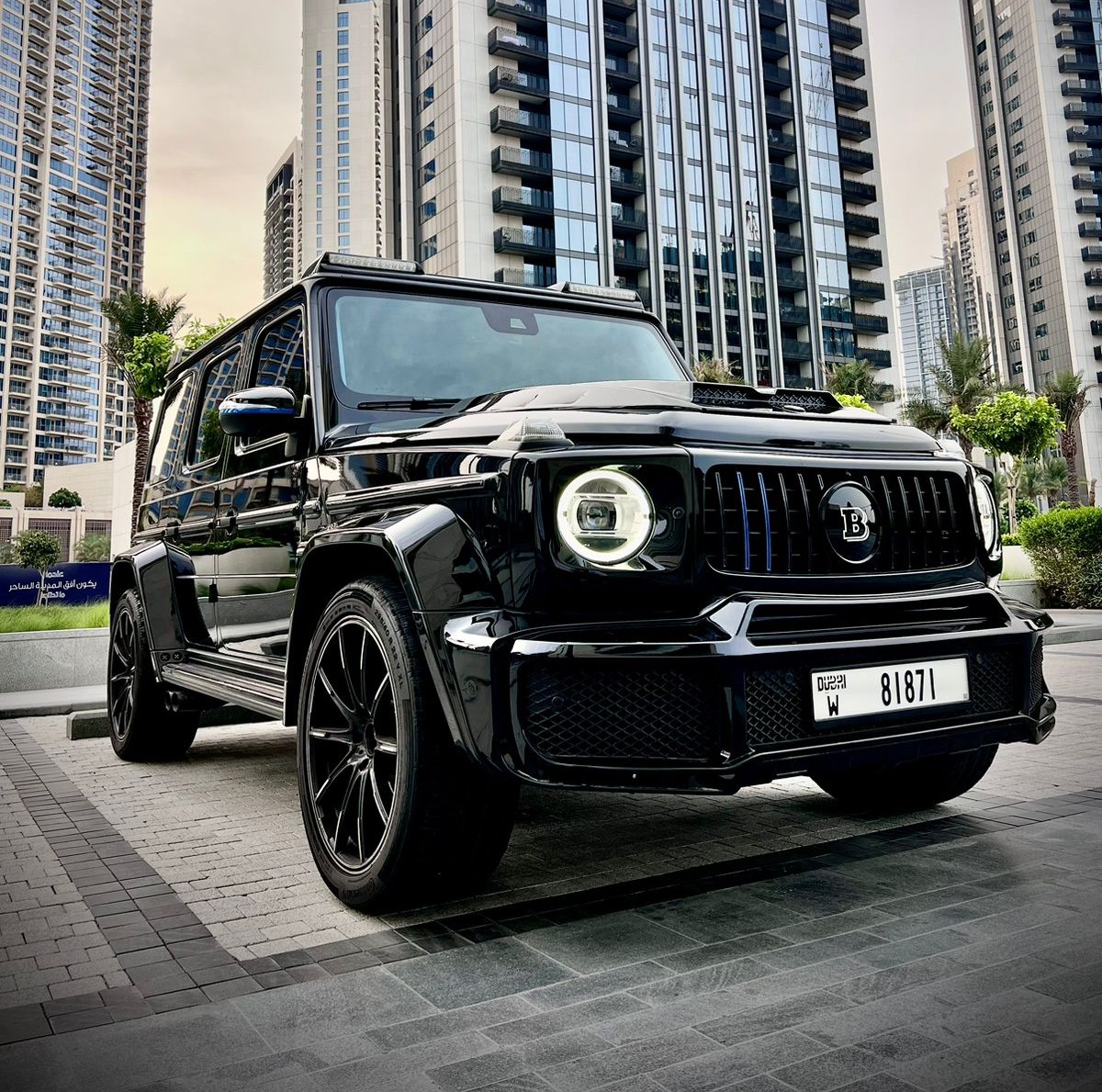 Mercedes Brabus 2022 in Dubai
