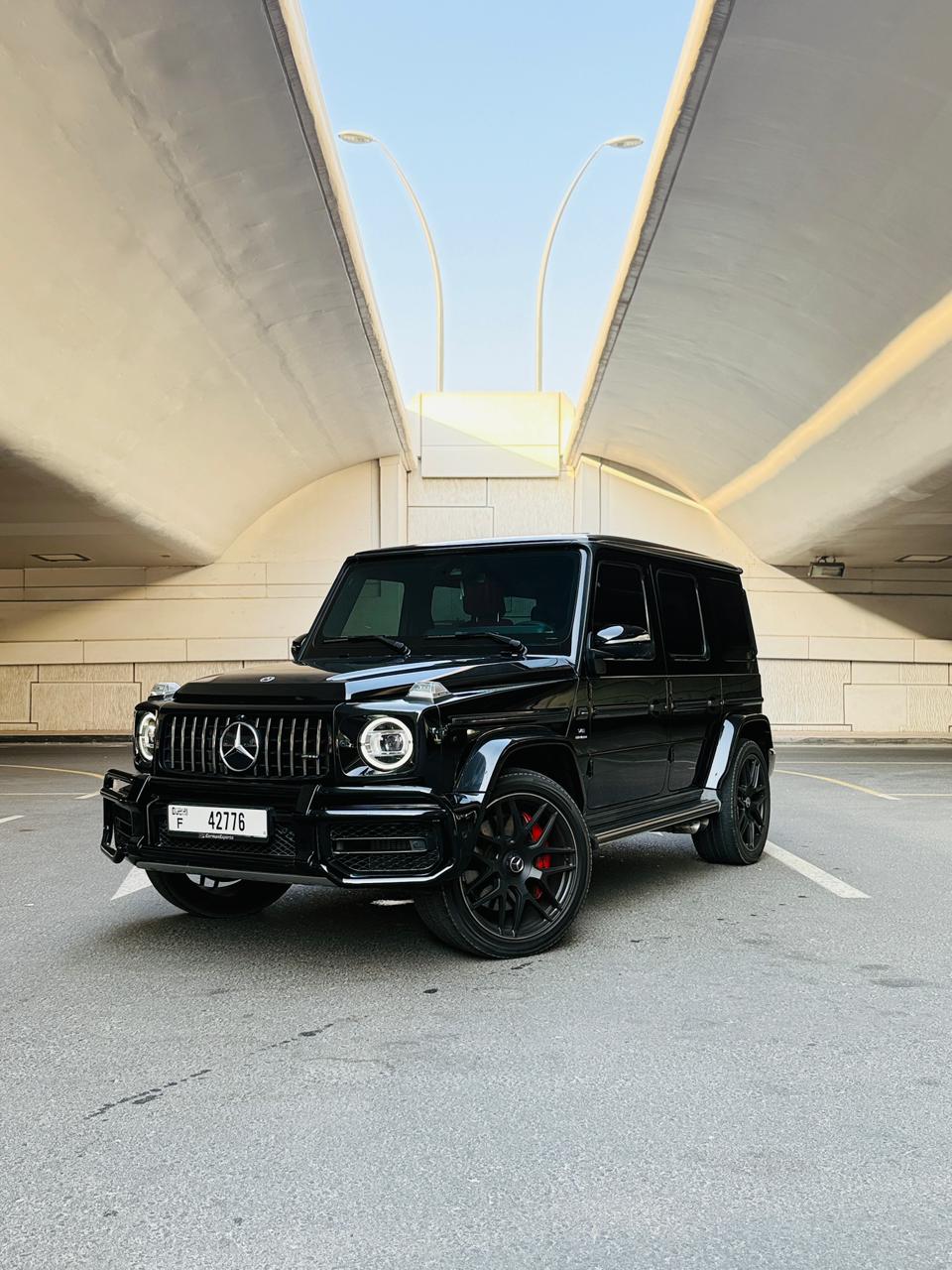 Mercedes G63 in Dubai