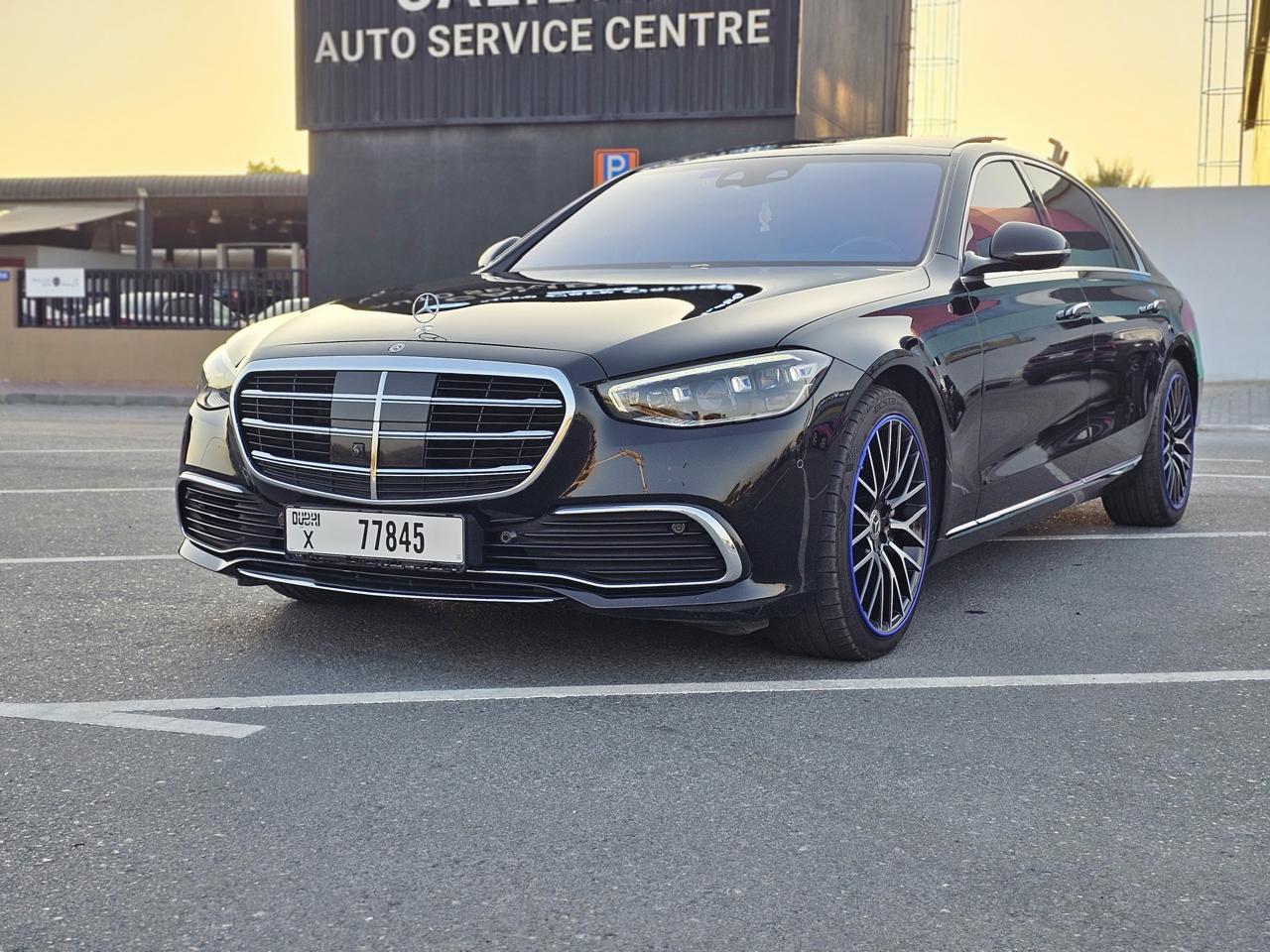 Mercedes S580 in Dubai